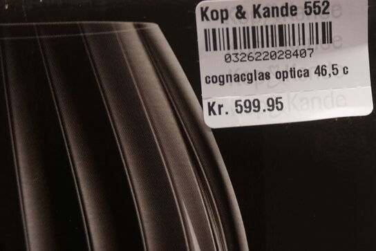 8 stk. glas OPTICA