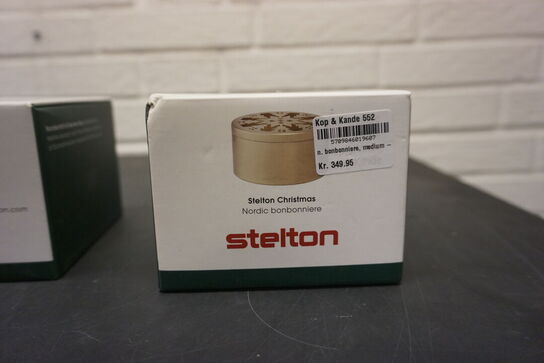 3 stk. STELTON genstande