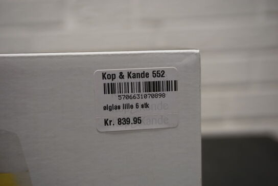 6 stk. glas EVA SOLO