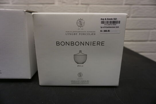 2 stk. bonbonniere LYNGBY