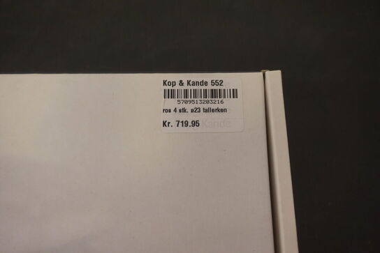 4 stk. tallerkener ROSENDAHL