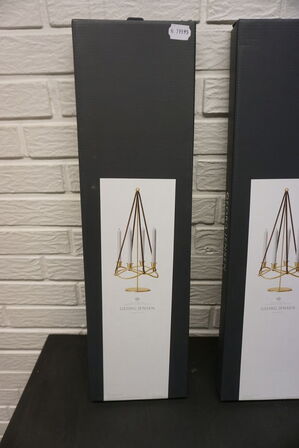 2 stk. lysestager GEORG JENSEN