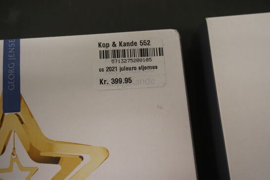 2 stk. Juletræsophæng GEORG JENSEN