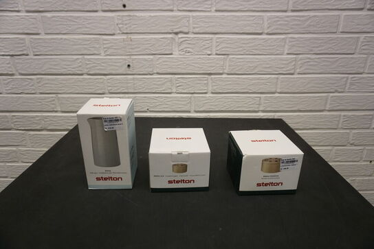 3 stk. STELTON genstande