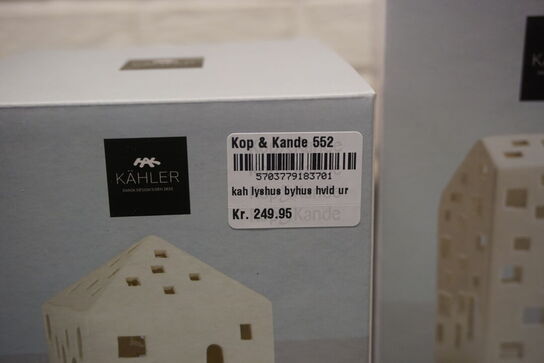 4 stk. KÄHLER genstande
