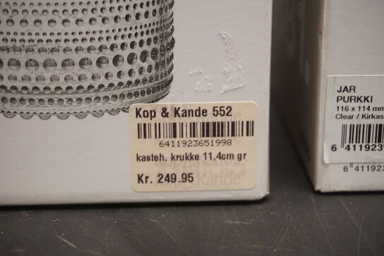 3 stk. potter IITTALA