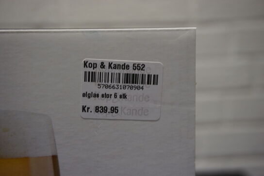 6 stk. glas EVA SOLO