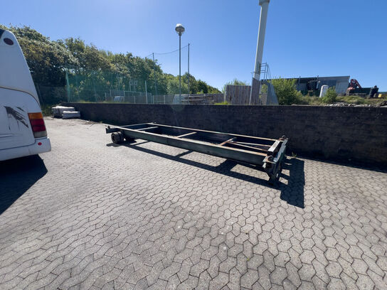 Pladslad/vogn til container