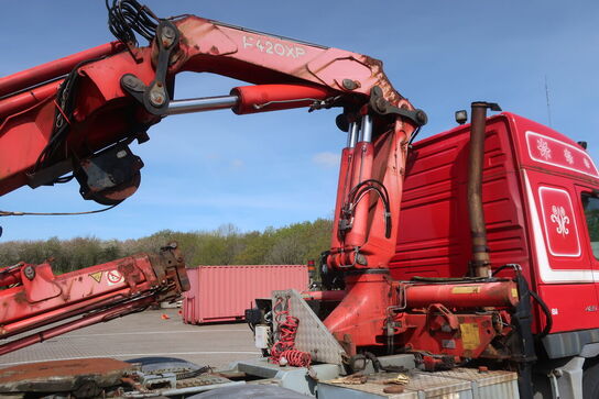 Lastbil m. kran VOLVO FM12