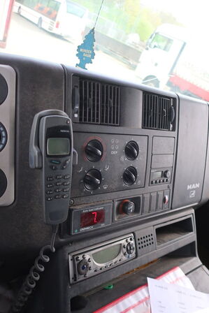 Lastbil m. kran MAN FE-360A