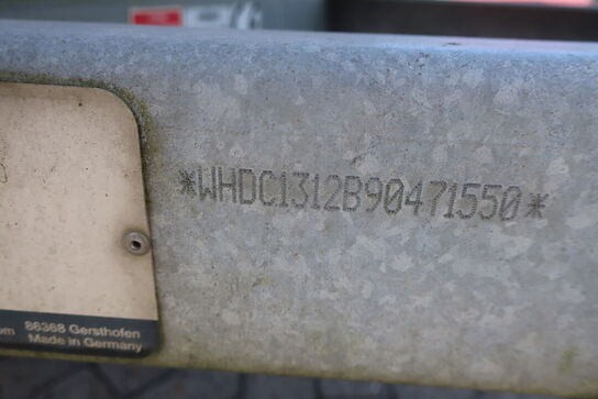 Trailer HUMBAUR HK 132513-15 1.000 kg