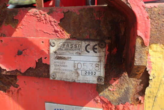 Lastbil m. kran VOLVO FM12