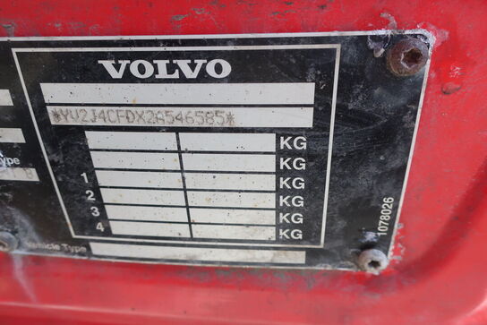 Lastbil m. kran VOLVO FM12