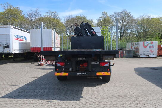 Lastbil m. kran MAN TG.35 8X4-4-BL