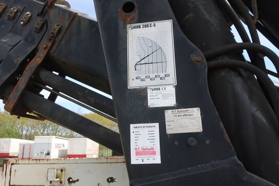 Lastbil m. kran MAN FE-360A