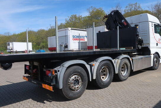 Lastbil m. kran MAN TG.35 8X4-4-BL