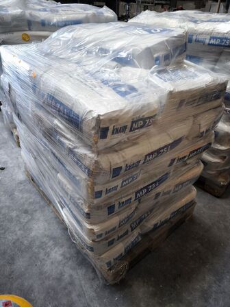 Palle med gipspuds KNAUF MP 75 L