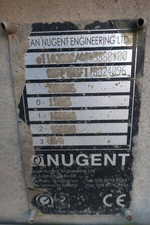 Trailer NUGENT P3718H