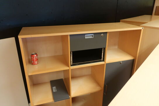 3 stk. reoler/skabe EFG, HOLMRIS m.fl.