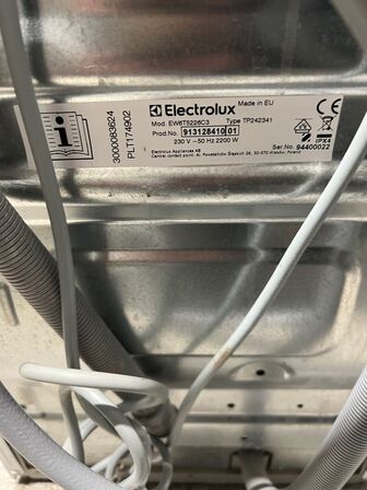 Topbetjent vaskemaskine ELECTROLUX