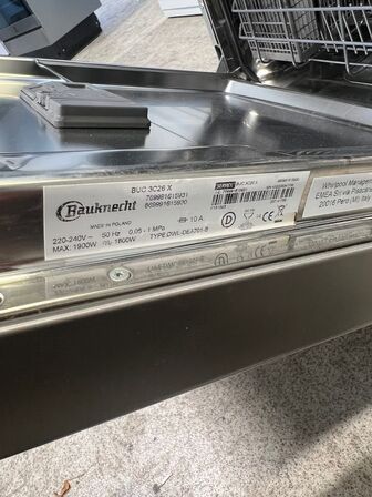 Opvaskemaskine BAUKNECHT