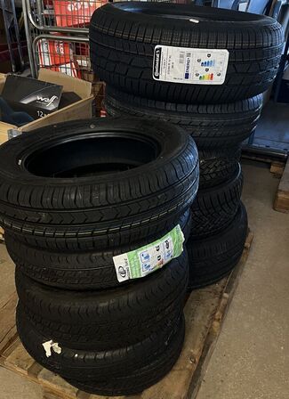 10 Stk. Dæk, Assorterede