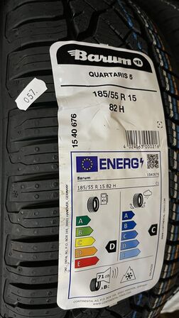 2 Stk. Dæk BARUM QUARTARIS 5 - 185/55 R 15 82 H