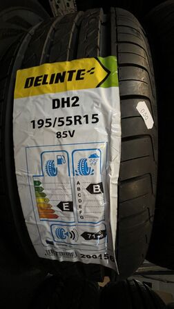 2 Stk. Dæk DELINTE DH2 - 195/55 R 15 85 V