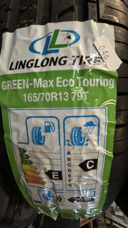 2 Stk. Dæk LING LONG GREEN MAX ECO T - 165/70 R 13 79 T