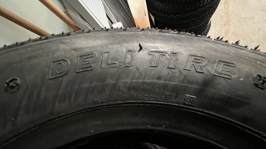 2 Stk. Dæk DELI TIRE - 145/80 B 10 