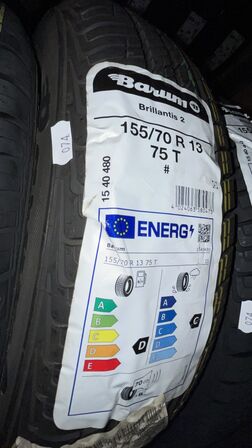 3 Stk. Dæk BARUM BRILLIANTIS 2 - 155/70 R 13 75 T