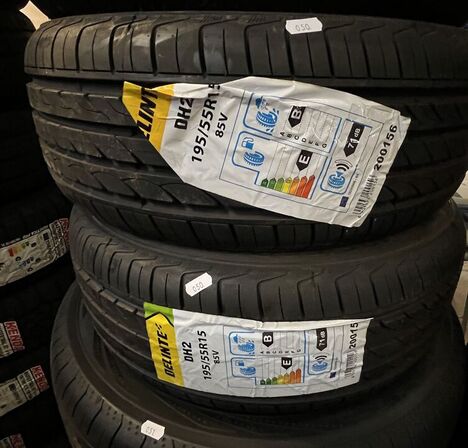2 Stk. Dæk DELINTE DH2 - 195/55 R 15 85 V