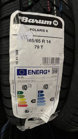 2 Stk. Dæk BARUM POLARIS 6 - 165/65 R 14 79 T