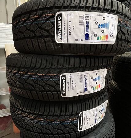 3 Stk. Dæk BARUM QUARTARIS 5 - 205/55 R 16 91 H
