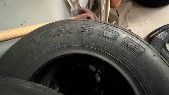 4 Stk. Dæk SECUR TR603 - 185/70 R 13C 106/104 N FRT