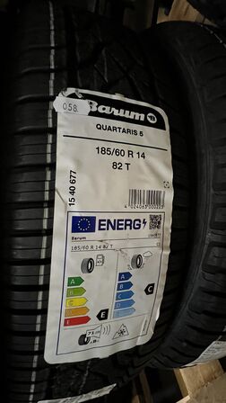 2 Stk. Dæk BARUM QUARTARIS 5 - 185/60 R 14 82 T