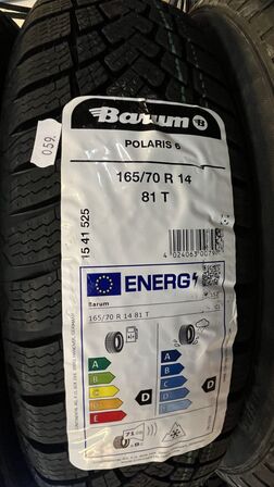 2 Stk. Dæk BARUM POLARIS 6 - 165/70 R 14 81 T