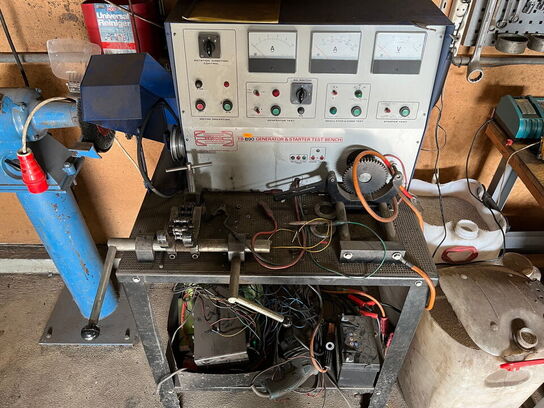 Testbænk, generator og starter, ENCO