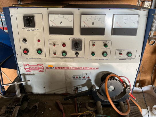 Testbænk, generator og starter, ENCO