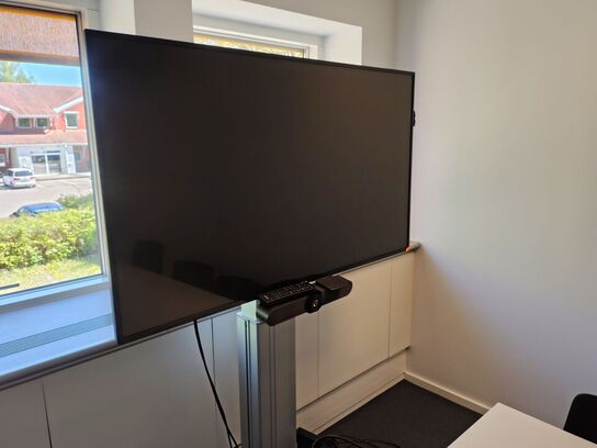 Mødeskærm med stativ  PHILIPS  55" 