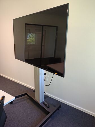 Mødeskærm med stativ  SAMSUNG  65"