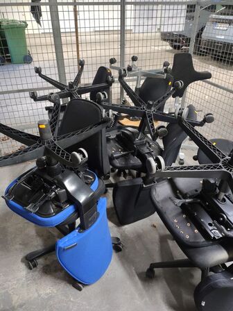 Parti stole, assorterede. 