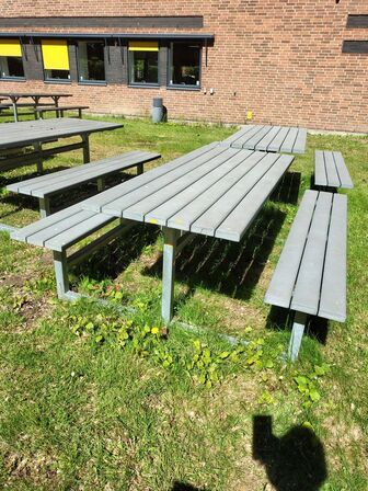 Bord/bænkesæt, nonwood