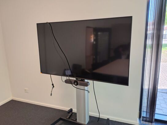 Mødeskærm med stativ SAMSUNG  65" 