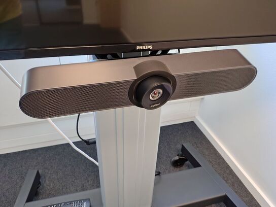 Mødeskærm med stativ  PHILIPS  55" 