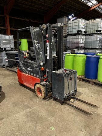 Gaffeltruck m. Lader LINDE E16