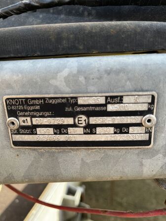 Maskintrailer VARIANT 3500 KG