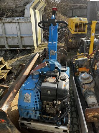 Reversibel pladevibrator  WEBER  DVH 550 L