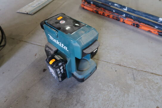 Akku kaffemaskine MAKITA med 2 stk. batterier