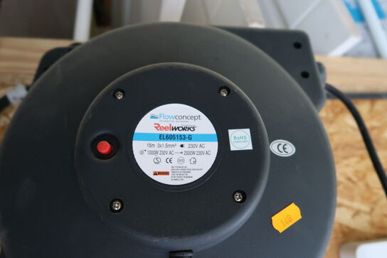 Trykluftkabeltromle FLOWCONCEPT ReelWorks EL605 153-G
